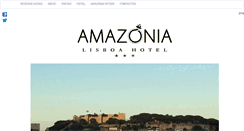 Desktop Screenshot of amazoniahoteis.com